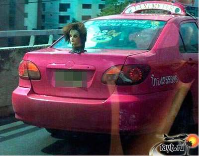 Страшное Бангкокское такси.