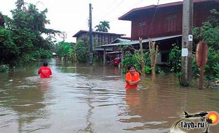 Тайланд страдает от наводнений.