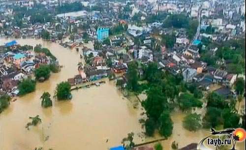 Наводнение на юге Таиланда