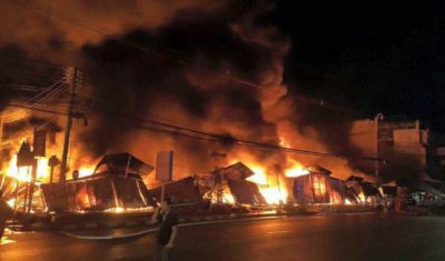 Пожар в Чиангмай