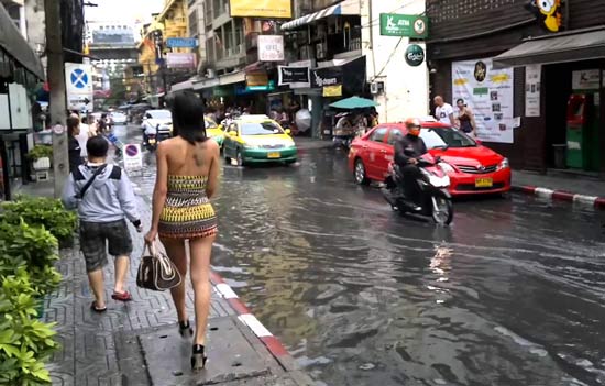 Предупреждение о ливнях в Таиланде