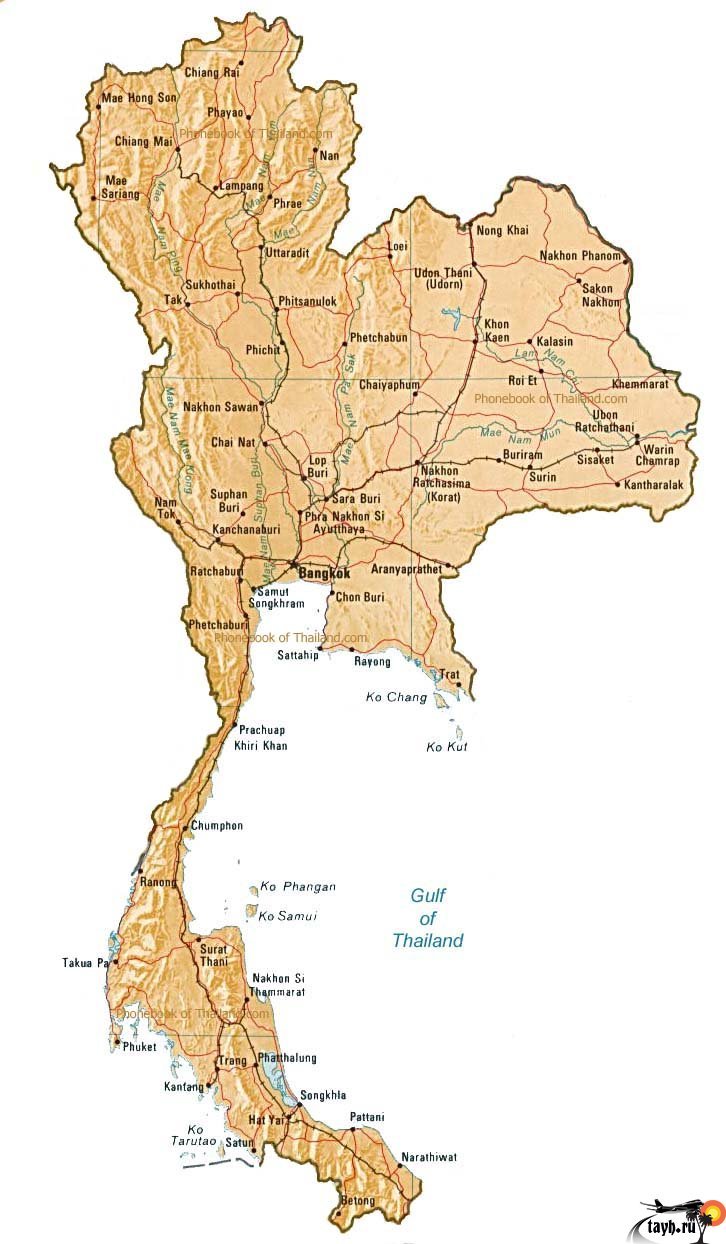 Карта тайланда на русском языке с городами. Туристическая карта Тайланда. Климат Таиланда карта. Chiang mai Таиланд на карте Тайланда. Курорты Тайланда на карте.
