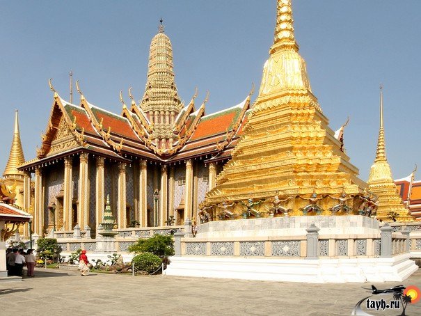 Достопримечательности Бангкока.Храм Изумрудного Будды.Wat Phra Keo