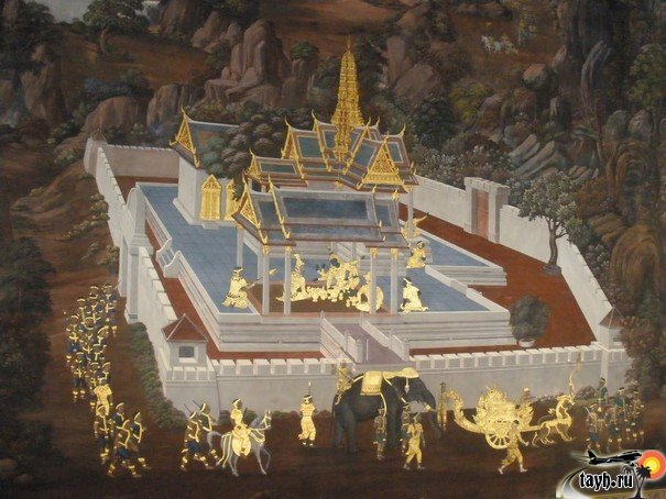 Достопримечательности Бангкока.Храм Изумрудного Будды.Wat Phra Keo