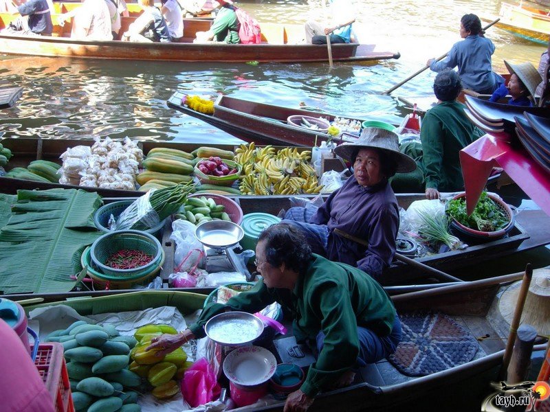 Плавучий рынок Дамноен Садуак.Бангкок.damnoen saduak floating market