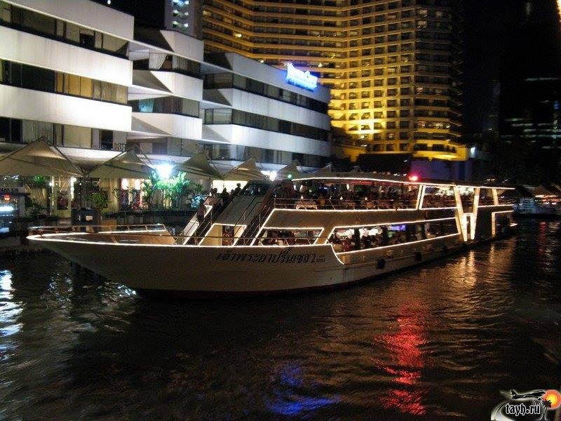 Достопримечательности Бангкока.Круиз по реке Чао Прайя.Chao Phraya Princess Dinner Cruise
