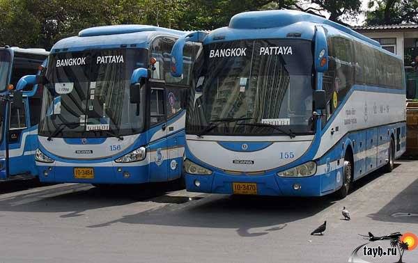 Автобусс бэлл трэвел до Паттайи из Бангкока