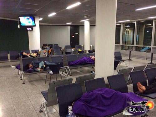 60 тайцев без визы в аэропорту Франкфурта