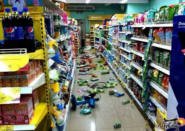 землетрясение Тайланд 2014