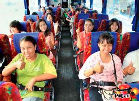 Новое правило проезда в автобусах Тайланда