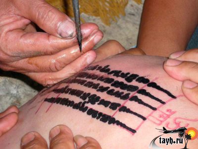 Татуировки в Тайланде