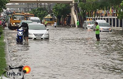 наводнение в Бангкоке 2016