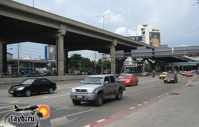 дорога в аэропорт Бангкока
