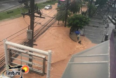 Наводнения парализуют Пхукет