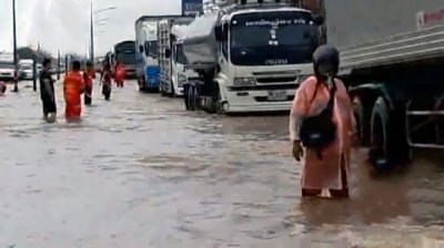 Наводнение, практически во всём Таиланде