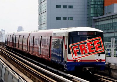 Проезд в метро Бангкока будет бесплатным