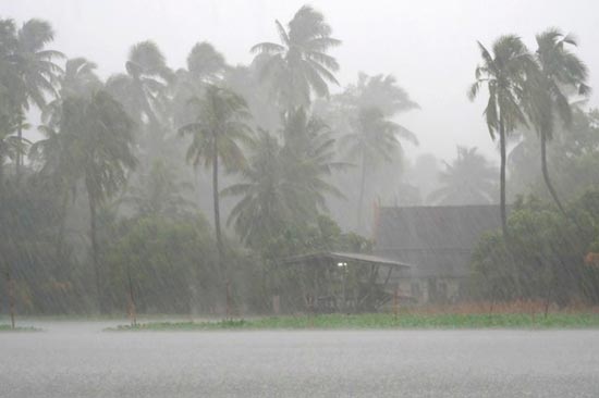 Дожди на большей территории Таиланда