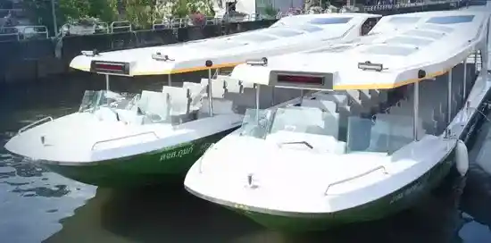Электрические лодки обслужат каналы Бангкока
