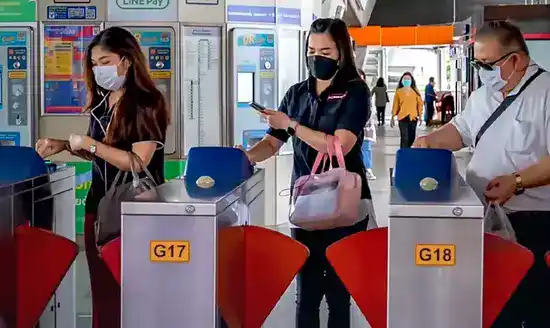 Бесплатные поездки в метро Бангкока