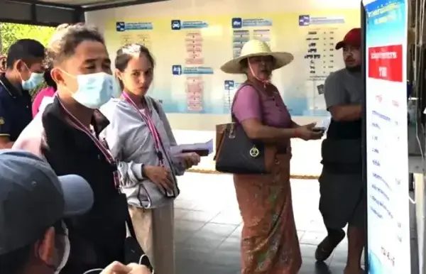 Пограничный переход Таиланд-Мьянма